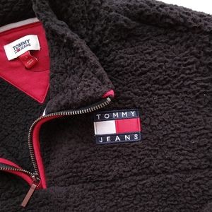NWOT Black Tommy Hilfiger Sherpa Jacket